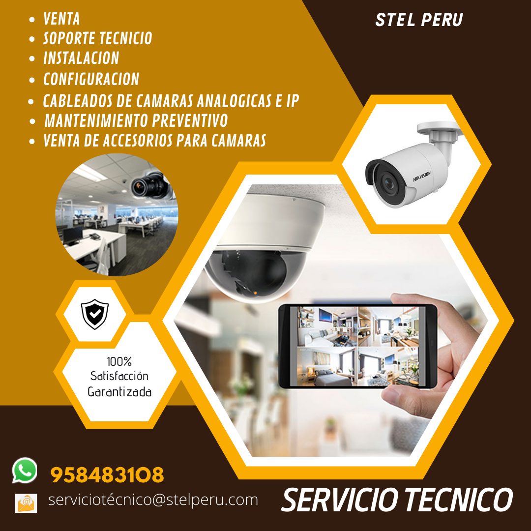 SERVICIO TECNICO DE CAMARAS DE SEGURIDAD